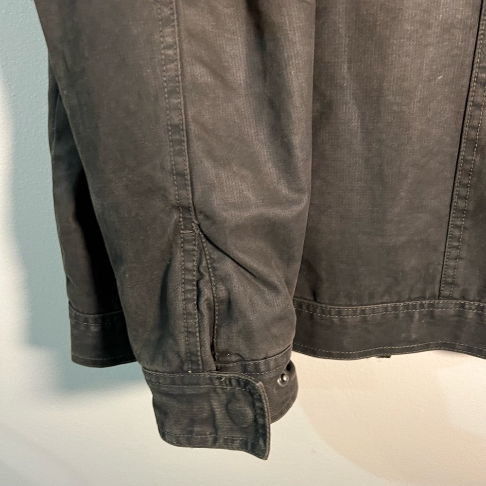 Rodd & Gunn The Jack Men's Coated Cotton Motorcycle Jacket-Large - Bracken - Picture 8 of 8